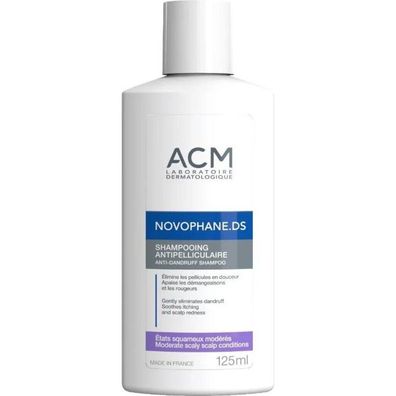 Laboratoire ACM, Novophane Ds, Haarshampoo, gegen Schuppen, 125 ml