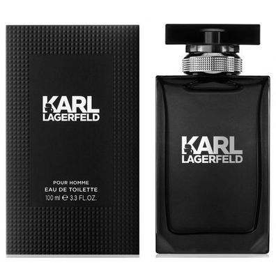 Karl Lagerfeld Herren Eau de Toilette, 100ml - Eleganz in jedem Tropfen