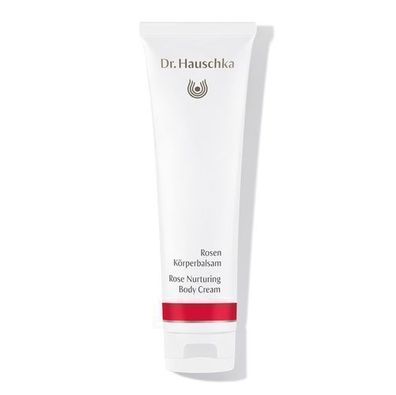 Dr. Hauschka Rosenkörpercreme, 145ml - Feuchtigkeitsspendende Pflege für ein zar