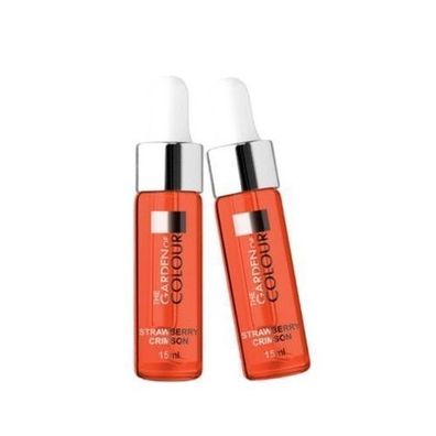 Silcare The Garden of Colour Nagelöl mit Pipette Erdbeer Crimson, 15ml