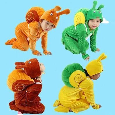 Schnecke Cosplay Kostém Outfit Set Halloween Karneval
