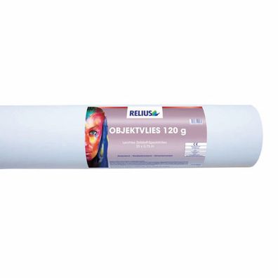 Relius Objektvlies 120 g/qm 0,75 m x 25 m Rolle