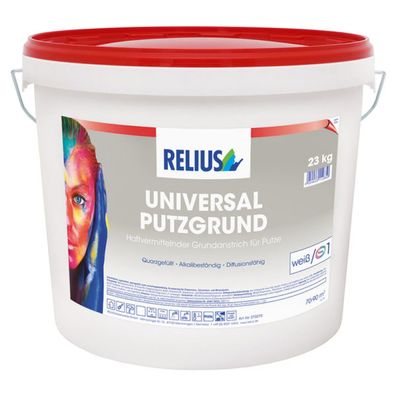 Relius Universal Putzgrund Weiß Basis1 23 kg