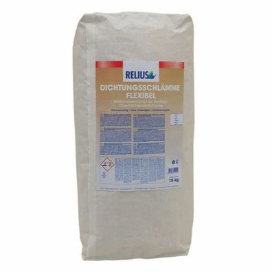 15 kg Relius Dichtungsschlämme flexibel Abdichtung