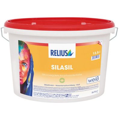 Relius Silasil Fassadenfarbe weiß