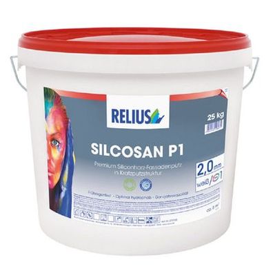 25 kg Relius Silcosan P1 Außenputz Kratzputz Basis 1