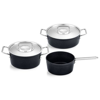 Fissler Adamant® Topfset 3-tlg. mit Stielkasserolle 156-114-03-000/0 4009209399508