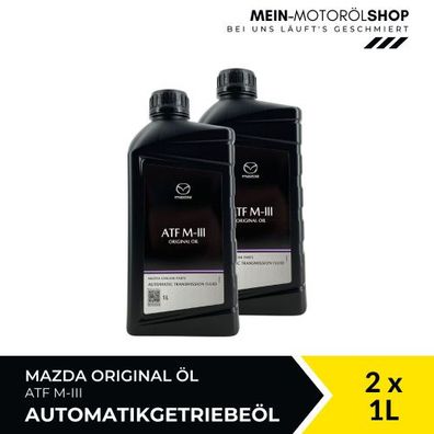 Mazda Original Oil ATF M-III Automatic Transmission Fluid 2x1 Liter