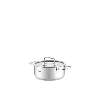 Fissler Pure Collection Bratentopf mit Glasdeckel 20 cm 086-125-20-000/0 400920939