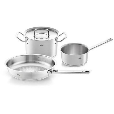 Fissler Original-Profi Collection® 3-teiliges Set aus Kochtopf, Stielkasserolle