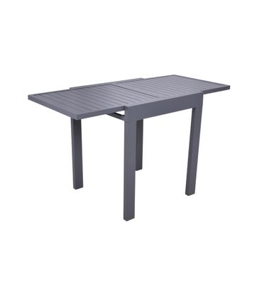 Gartentisch DANILO Aluminium Anthrazit 180x90x75cm Ausziehtisch Esstisch Wetterfest
