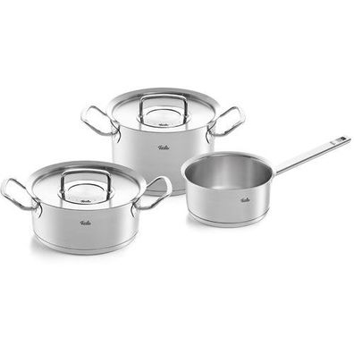 Fissler Original-Profi Collection® 3-teiliges Set aus Kochtopf, Bratentopf und