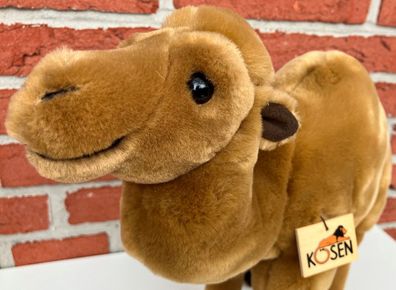 Kösen 2385 Kamel Dromedar stehend Braun Plüschtier Stofftier 40cm NEU!