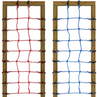 Kletternetz 75 x 200 cm groß Strickleiter für Spielturm Kletterturm Netz NEU