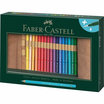 Aquarell Buntstifte Faber-Castell Bunt 30 pcs Roll-up-Koffer