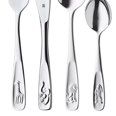 WMF Kinderbesteck-Set Tiere, 4-teilig 3201002406 4000530288417