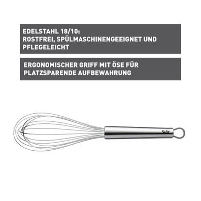 Silit Classic Line Schneebesen, 29 cm 3201006326 4004633300687