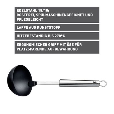 Silit Classic Line Portionsschöpfer 3201006328 4004633300700