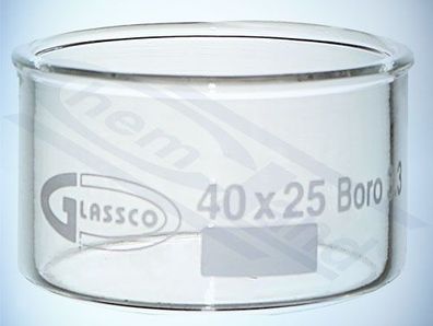 Kristallisator ohne Ausguss 00060ml 060x035 Glassco