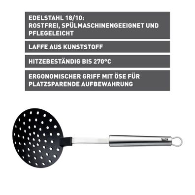 Silit Classic Line Schaumlöffel, 33 cm 3201006332 4004633300755