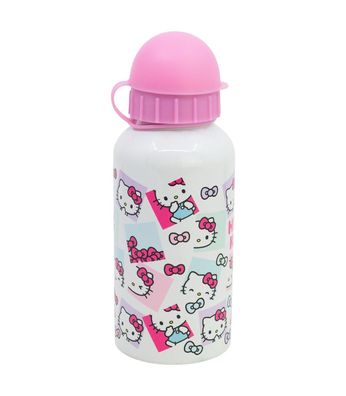 Hello Kitty Kinder Trinkflasche 400 ml Aluminium Flasche mit Trinkverschluss
