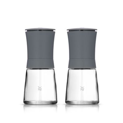 WMF Trend Gewürzmühlen-Set, 2-teilig, hellgrau 3201007632 4000530705358