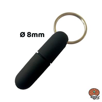 Angelo Zigarren-Bohrer aus Plastik, schwarz, Ø 8mm