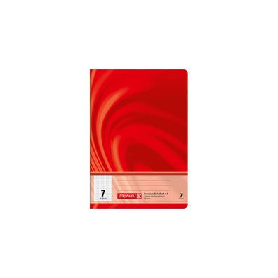 Brunnen Schulheft Vivendi Lineatur 7 kariert DIN A5 ohne Rand, 16 Blatt