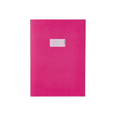 HERMA Heftumschlag glatt pink Papier DIN A4
