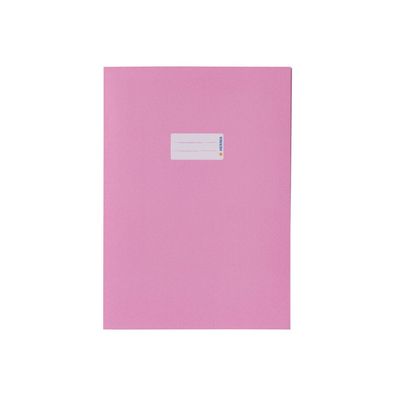 HERMA Heftumschlag glatt rosa Papier DIN A4