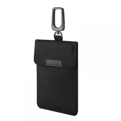 Spigen Keyless RFID Blocker Hülle - Diebstahlsicheres Etui, Schwarz