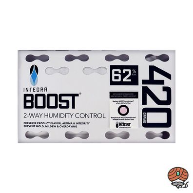 Integra Boost 62% RH, Pack à 420g Befeuchter, einzeln verpackt