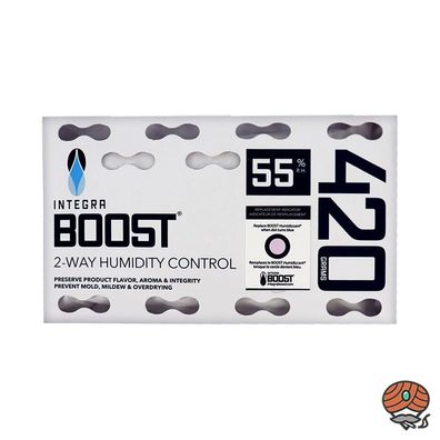 Integra Boost 55% RH, Pack à 420g Befeuchter, einzeln verpackt