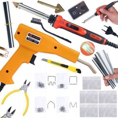 Rosfix Set Kunststoffschweißgerät 100W + Zange + 200 Klammern | 400–600°C