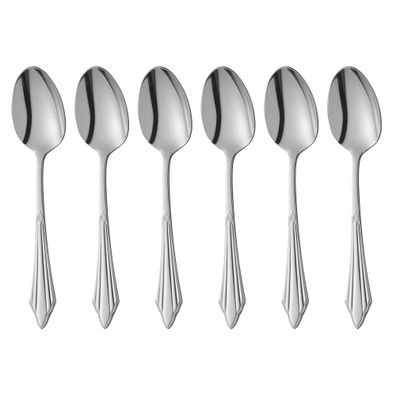 WMF Fächer Espressolöffel-Set, 6 Stück, Cromargan protect® 3201112954 4000530711151