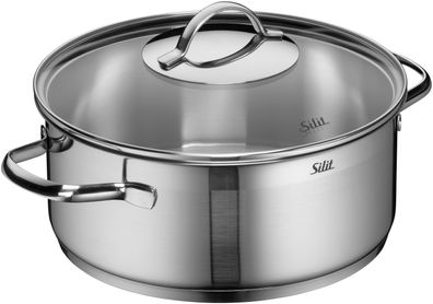 Silit Achat Bratentopf mit Deckel, 24 cm 7115005754 4004633253068