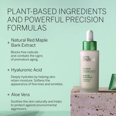 Babor Clean Formance Moisture Glow Serum