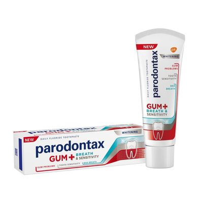 Parodontax GUM AND SENS WHITE TP 1X75ML