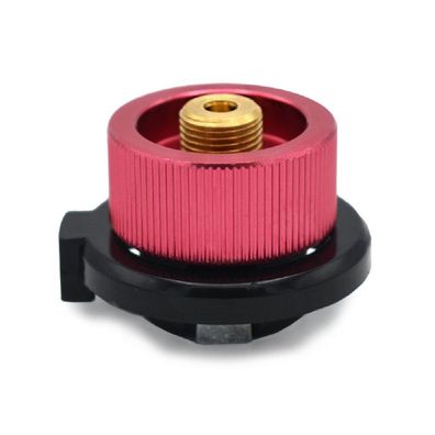 Gaskartuschen Adapter Bajonett auf Schraubventil Gas Adapter