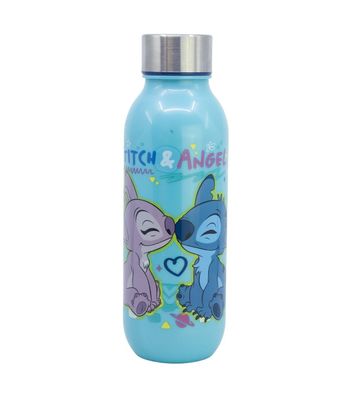 Disney Stitch Trinkflasche 640 ml Kinder Wasserflasche mit Schraubdeckel