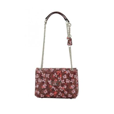 Lola Synthetikleder Convertible Xbody Flap Crossbody Tasche für Frauen