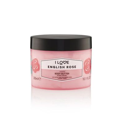 I Love... English Rose Body Butter 300ml