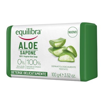Equilibra Aloe 100% pflanzliche Seife 100 g