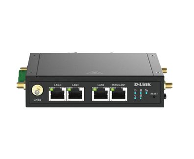 D-LINK DWM-530-T 4G LTE M2M VPN Wi-Fi Router 1x Fast Ethernet WAN/LAN 3x Fast Etherne