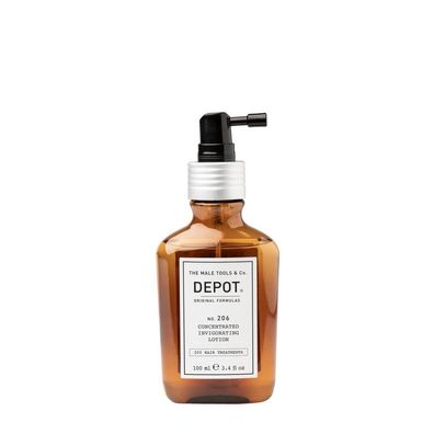 Depot, 200 Haarbehandlungen Nr. 206, Haarlotionsbehandlung, belebend, 100 ml
