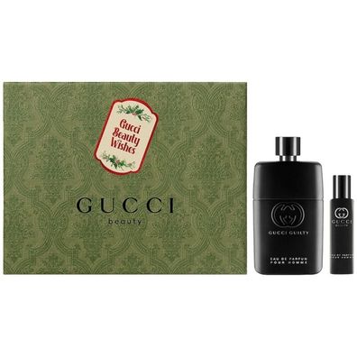 Set Gucci Guilty Homme Edp 90ml Mini 15ml@