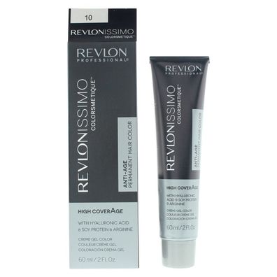 Revlon Revlonissimo Colorsmetique Permanent Hair Color 60ml - 10 Lightest Blonde