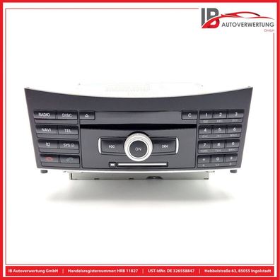 Navigationssystem Comand Radio A2129004108 Mercedes-benz E-KLASSE W212 E350 CGI