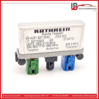 Antennenverstärker Telestart A2218270042 Mercedes-benz E-KLASSE W212 E350 CGI