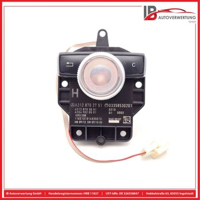 Schalter Controller Comand A2128702751 Mercedes-benz E-KLASSE W212 E350 CGI